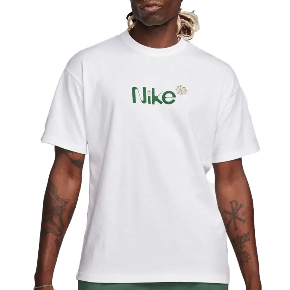Футболка чоловіча Nike U NSW TEE M90 LBR SUST біла FQ3766-100 — фото 1