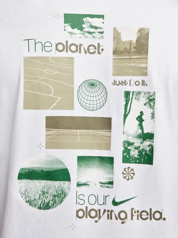 Футболка мужская Nike U NSW TEE M90 LBR SUST белая FQ3766-100 изображение 5
