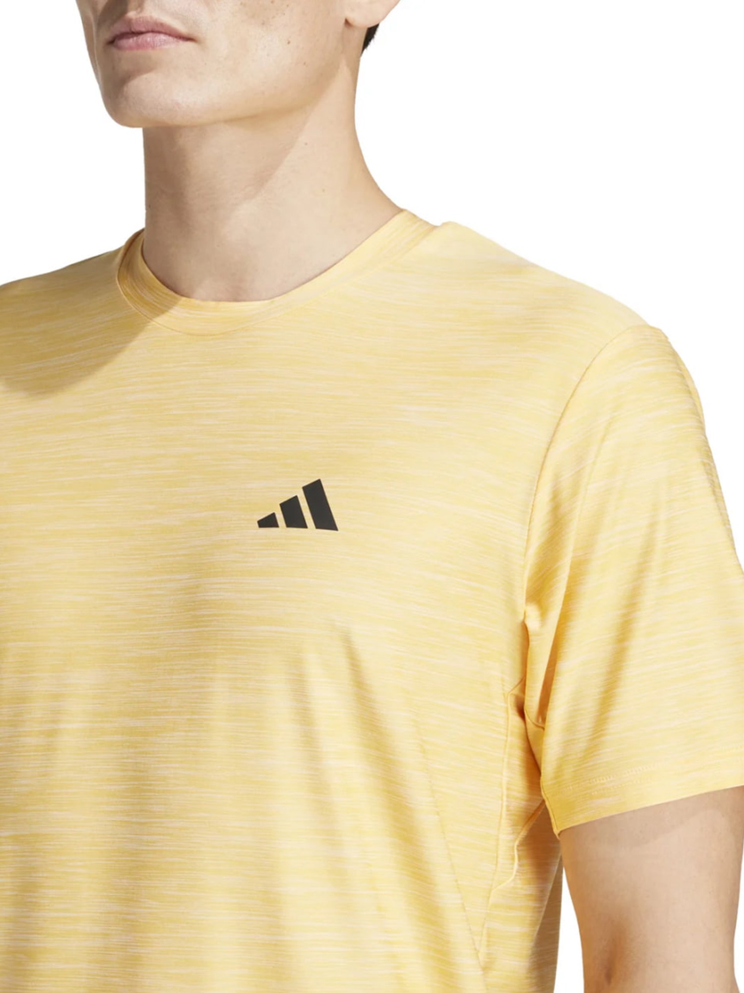 Футболка мужская Adidas TR-ES STRETCH T оранжевая IT5402 изображение 4