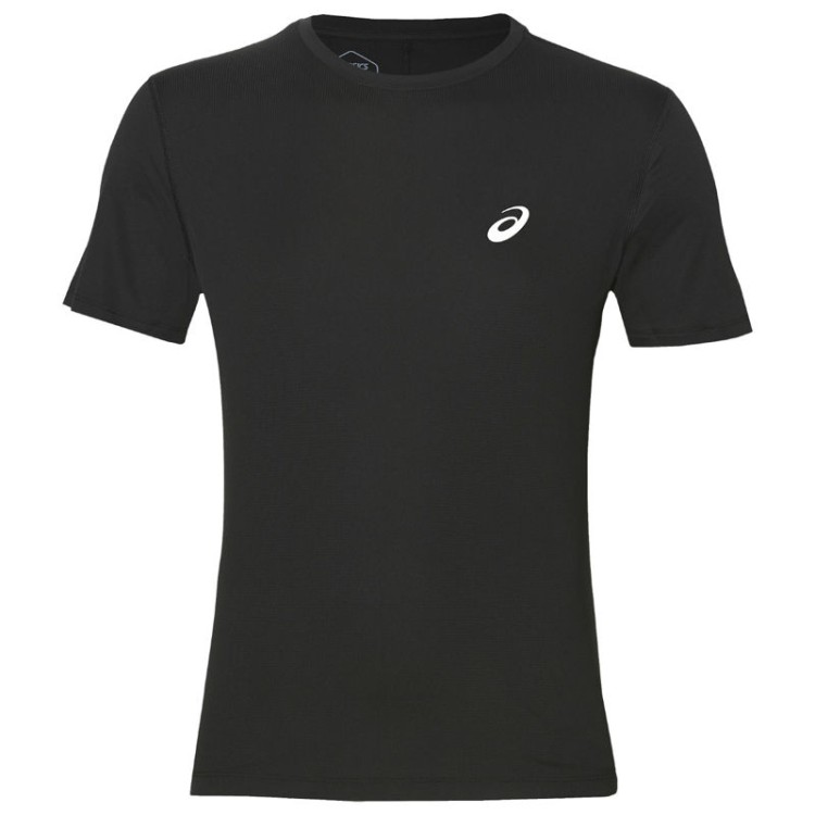 Футболка мужская Asics Silver SS Top черная 2011A006-001 изображение 1