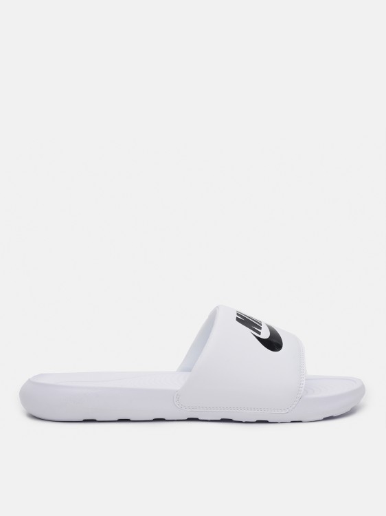 Пляжне взуття чоловіче Nike VICTORI ONE SLIDE біле CN9675-100 изображение 2