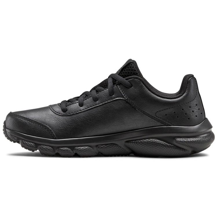 Кроссовки детские Under Armour Assert 8 черные 3022697-001 изображение 4