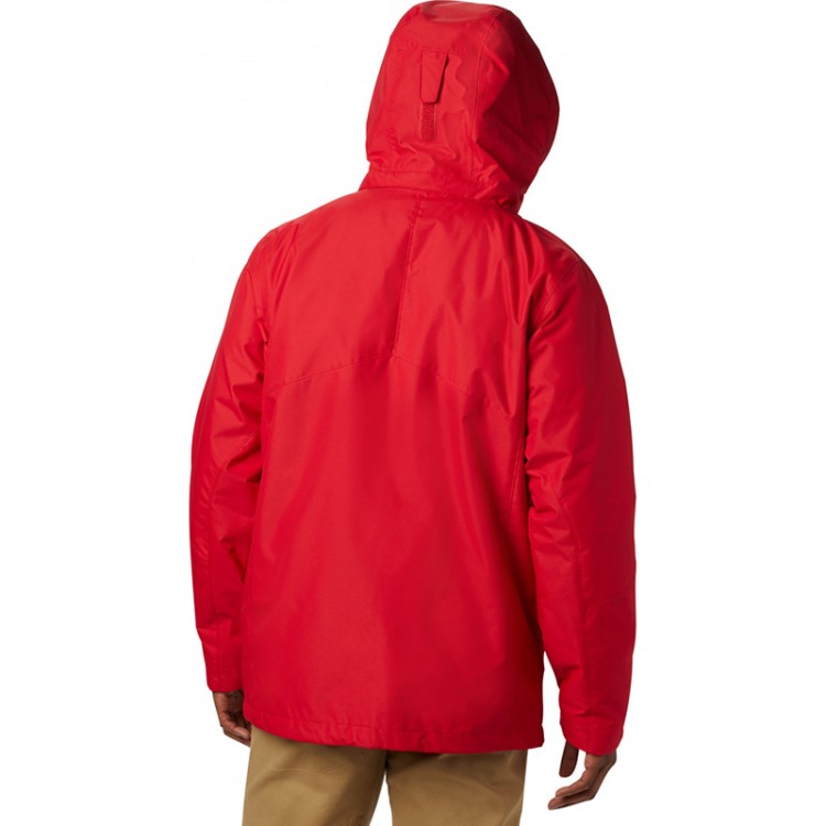 Куртка мужская 3 в 1 Columbia Bugaboo Ii Fleece Interchange Jacket красная 1800662-613 изображение 3