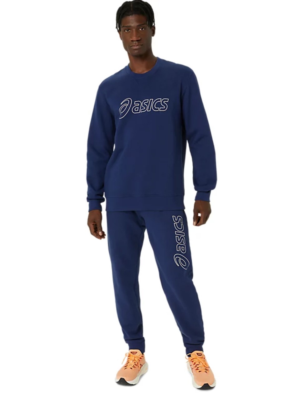 Штани чоловічі Asics ASICS LOGO SWEATPANT сині 2031E189-404 — фото 7