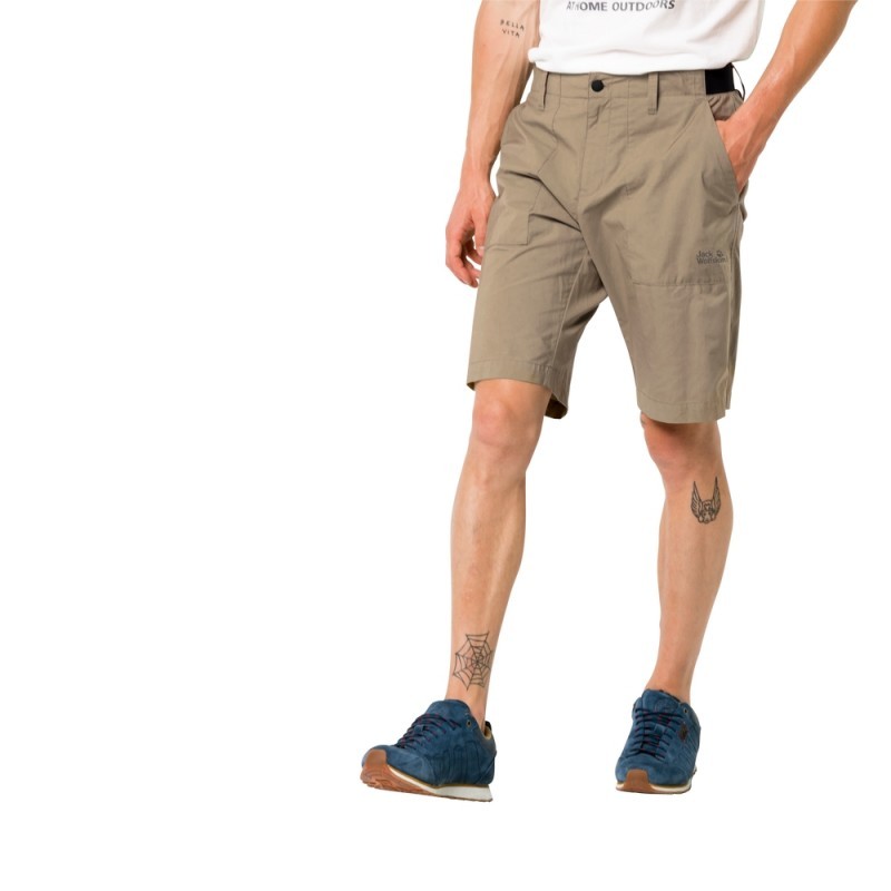 Шорти чоловічі Jack Wolfskin Tanami Short бежеві 1505901-5605 изображение 3