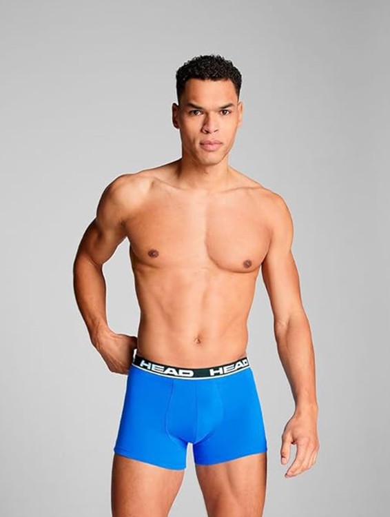 Труси чоловічі HEAD BASIC BOXER 2P мультиколір 701202741024 изображение 4
