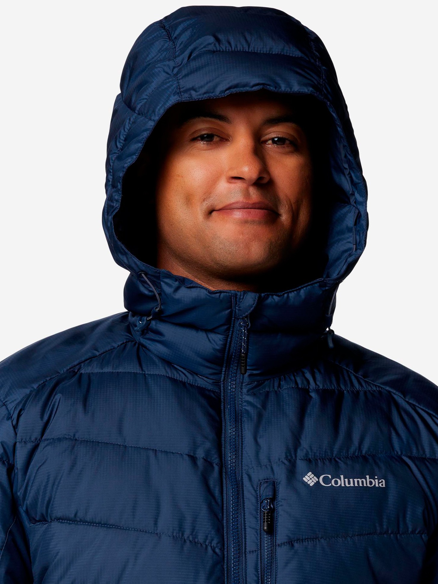 Куртка мужская Columbia LABYRINTH LOOP™ II HOODED JACKET темно-синяя 2085291-464 изображение 3