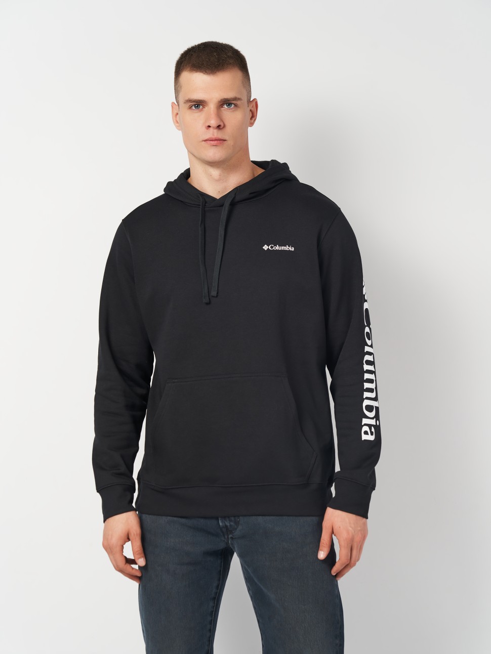 Джемпер чоловічий Columbia Beaumount™ Hoodie чорний 2126381-014 — фото 2