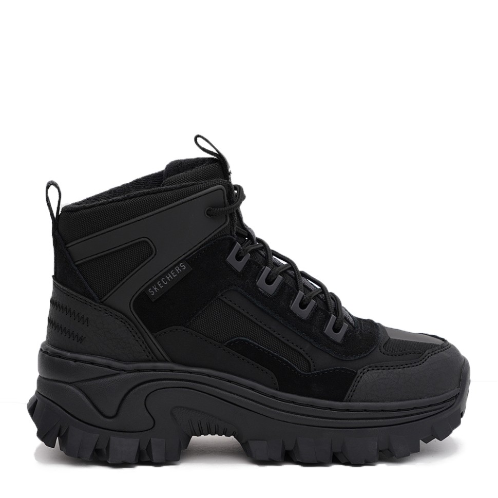 Ботинки женские Skechers Hi-Ryze - I Want Tread черные 177242 BBK изображение 1
