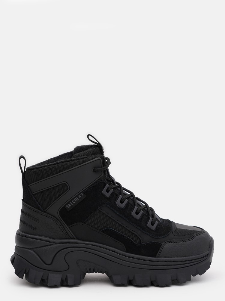 Ботинки женские Skechers Hi-Ryze - I Want Tread черные 177242 BBK изображение 2