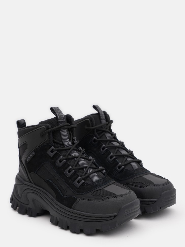 Ботинки женские Skechers Hi-Ryze - I Want Tread черные 177242 BBK изображение 3