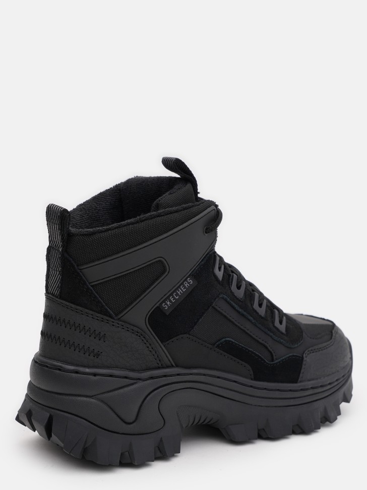 Ботинки женские Skechers Hi-Ryze - I Want Tread черные 177242 BBK изображение 5
