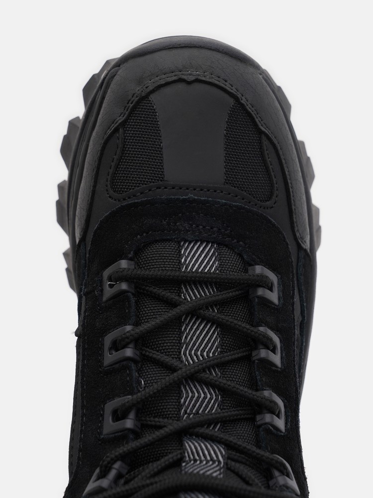 Ботинки женские Skechers Hi-Ryze - I Want Tread черные 177242 BBK изображение 6