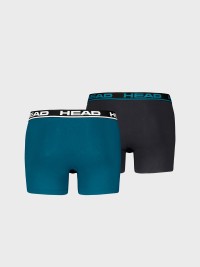 Боксери чоловічі HEAD BASIC BOXER 2P мультиколір 701202741027 изображение 3