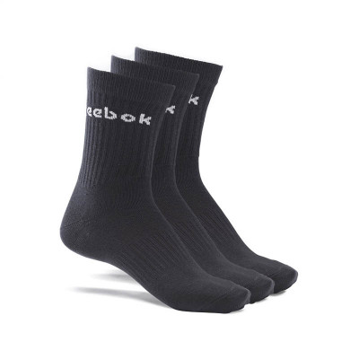 Носки (3 пары) Reebok Crew Socks черные GH0331