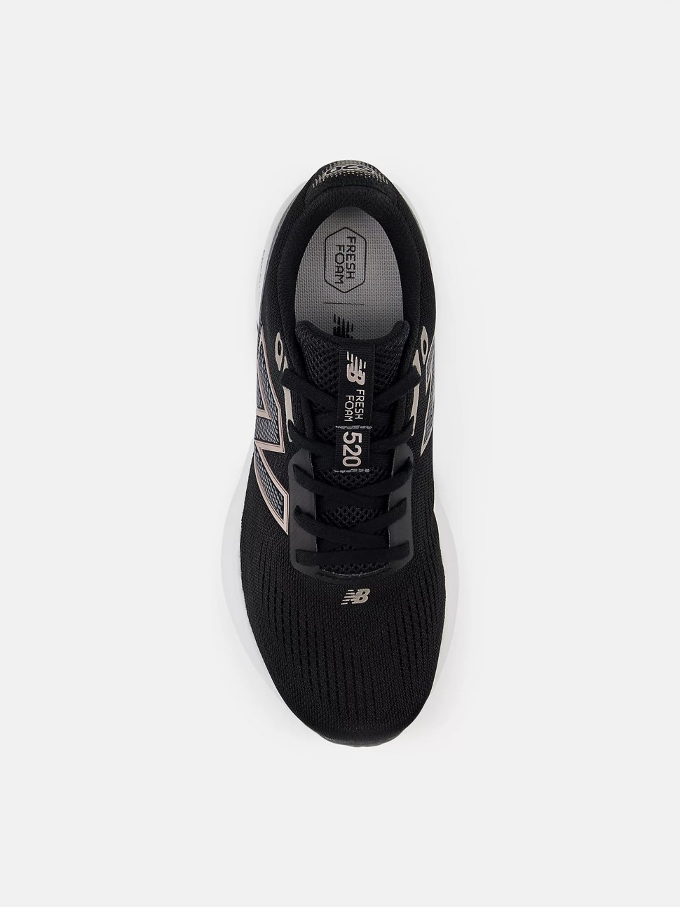 Кросівки жіночі New Balance 520 чорні W520LK9 — фото 5