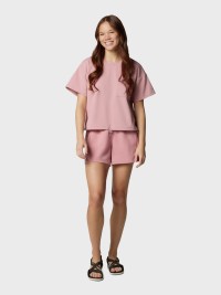 Шорты женские Columbia Granite Point™ Knit Short розовые 2118841-659 изображение 7