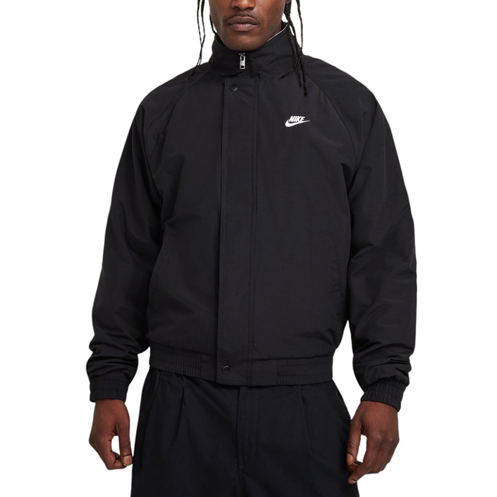 Куртка мужская Nike M NK CLUB FUTURA JKT черная FZ0656-010 изображение 1