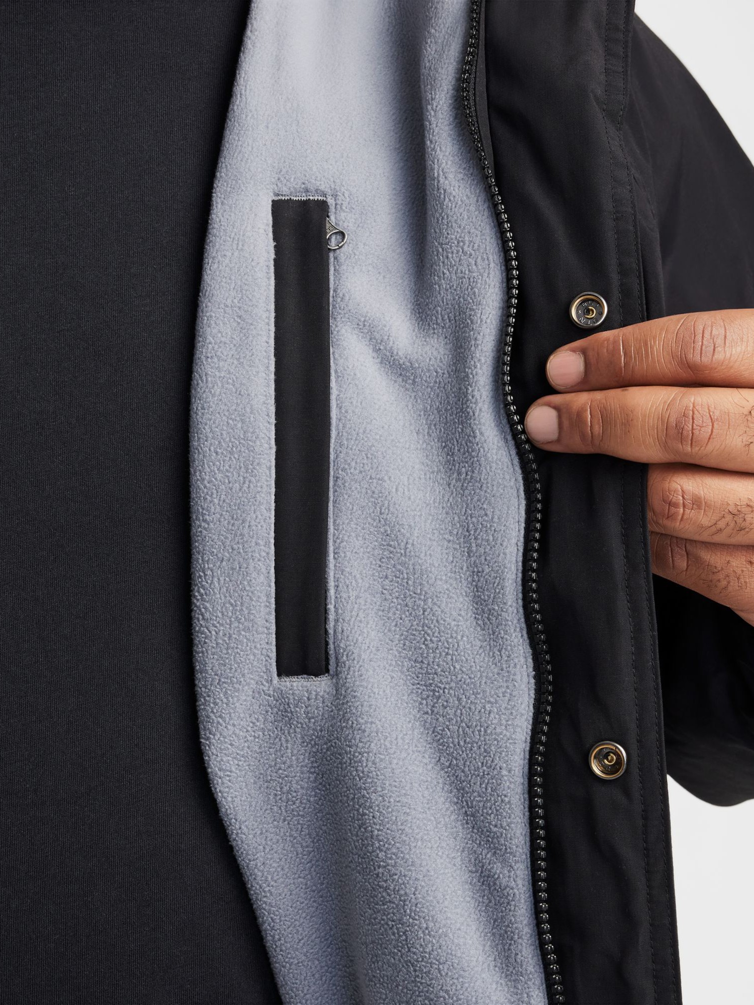 Куртка чоловіча Nike M NK CLUB FUTURA JKT чорна FZ0656-010 изображение 6