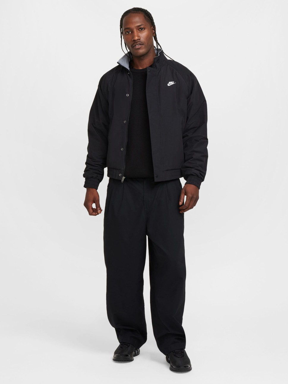 Куртка чоловіча Nike M NK CLUB FUTURA JKT чорна FZ0656-010 — фото 9