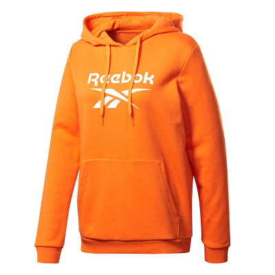 Толстовка женская Reebok Classics Big Logo оранжевая FT8185