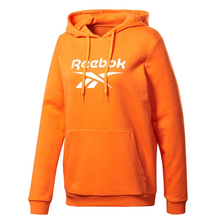 Толстовка женская Reebok Classics Big Logo оранжевая FT8185 изображение 1