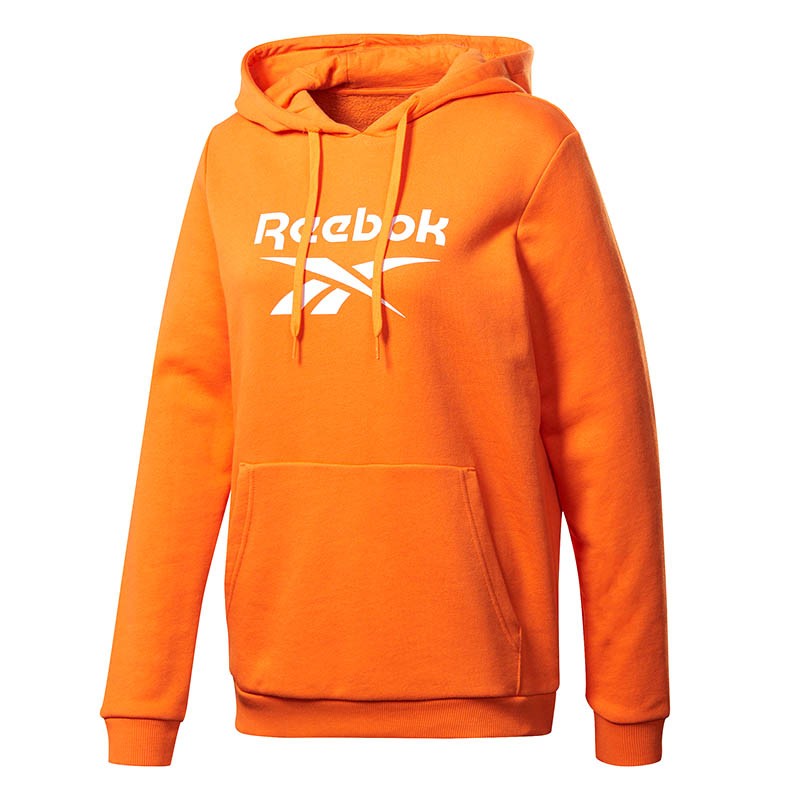 Толстовка жіноча Reebok Classics Big Logo помаранчева FT8185 — Sport City Толстовка жіноча Reebok Classics Big Logo помаранчева FT8185