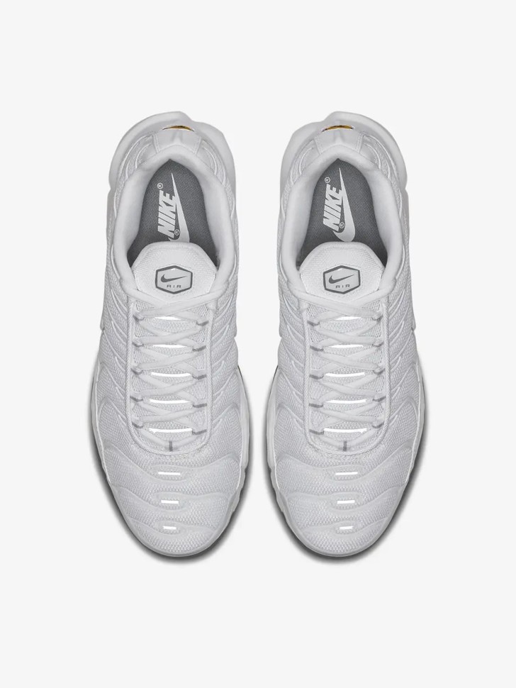 Кроссовки мужские Nike AIR MAX PLUS белые 604133-139 изображение 5
