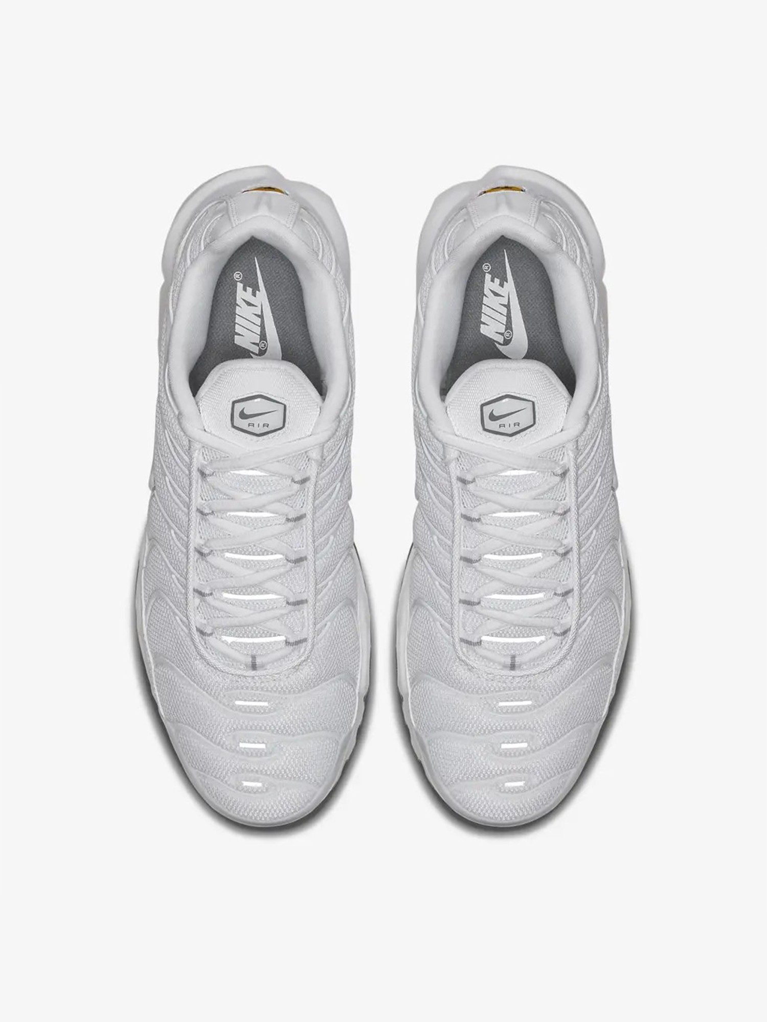 Кроссовки мужские Nike AIR MAX PLUS белые 604133-139 изображение 5