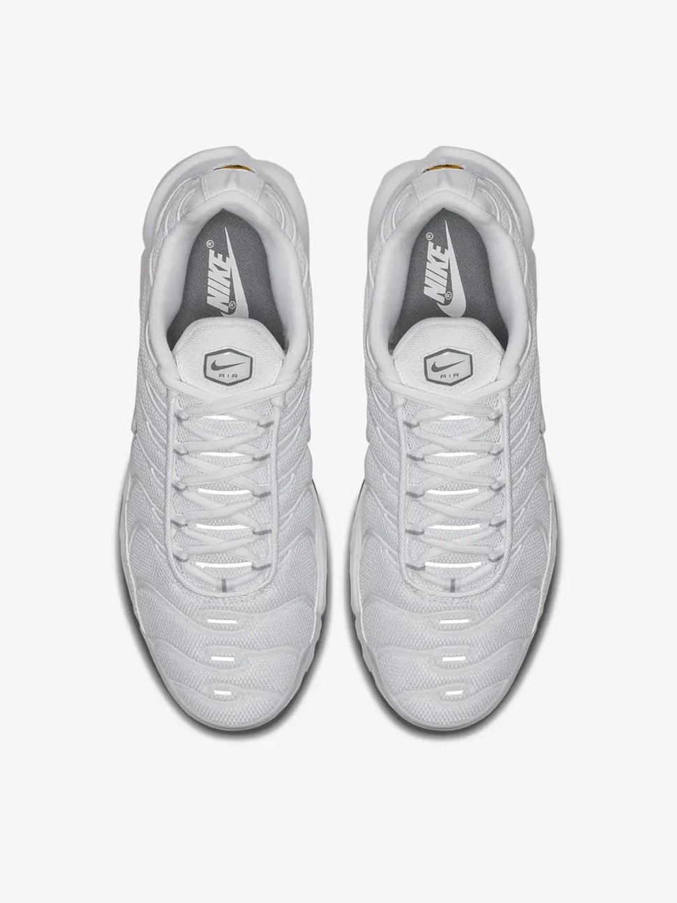 Кросівки чоловічі Nike AIR MAX PLUS білі 604133-139 — фото 5