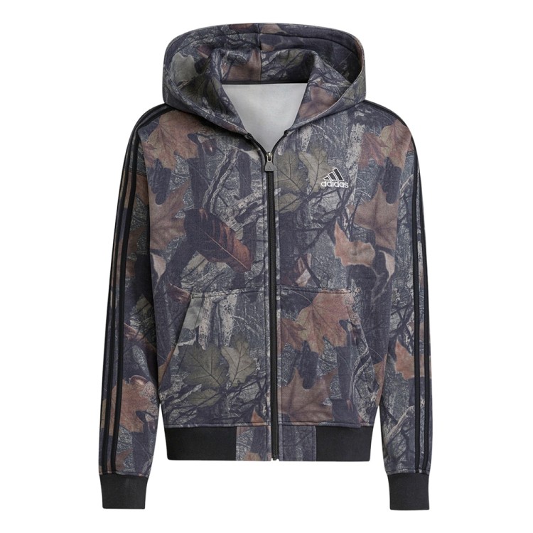 Толстовка мужская Adidas CAMO FZ хаки JY2775