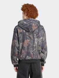 Толстовка мужская Adidas CAMO FZ хаки JY2775 изображение 4