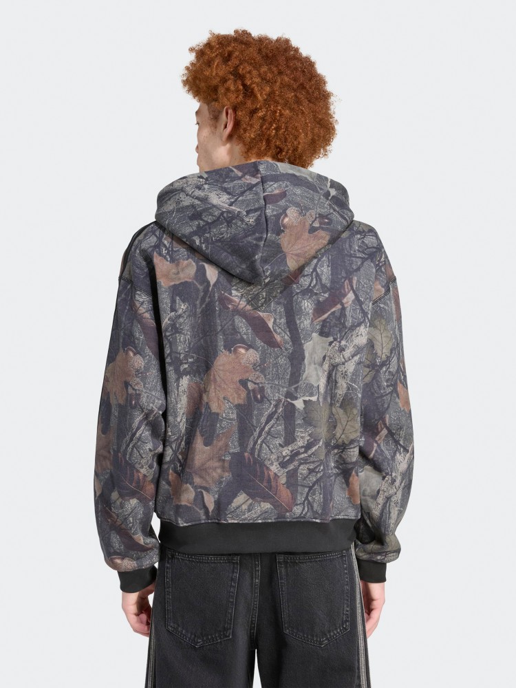 Толстовка мужская Adidas CAMO FZ хаки JY2775 изображение 4