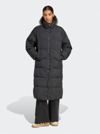 Куртка жіноча Adidas LONG PUFFER чорна JX2957 изображение 2