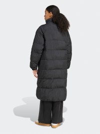 Куртка жіноча Adidas LONG PUFFER чорна JX2957 изображение 3