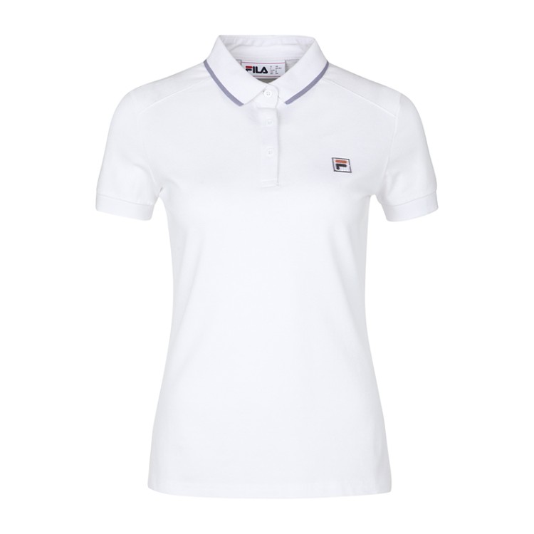 Футболка-поло жіноча Fila біла 107859-00 изображение 1