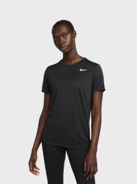 Футболка женская Nike W NK DF TEE RLGD LBR черная DX0687-010 изображение 2