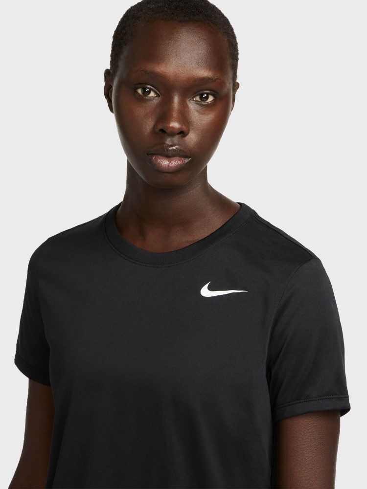 Футболка женская Nike W NK DF TEE RLGD LBR черная DX0687-010 изображение 4