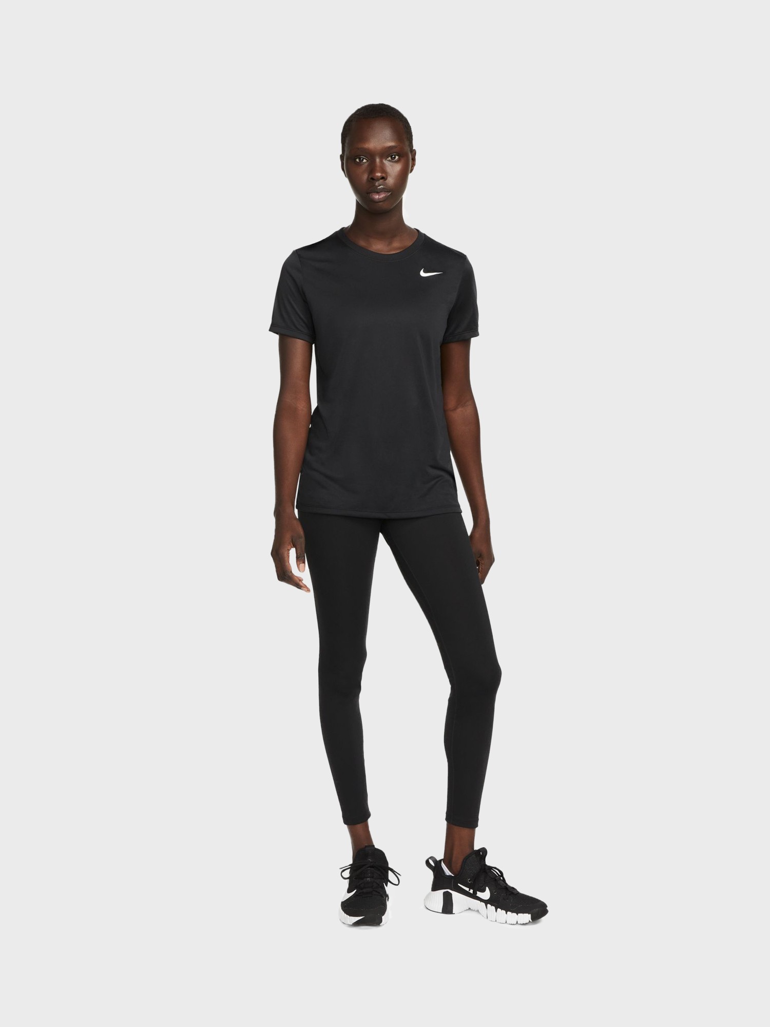 Футболка женская Nike W NK DF TEE RLGD LBR черная DX0687-010 изображение 5