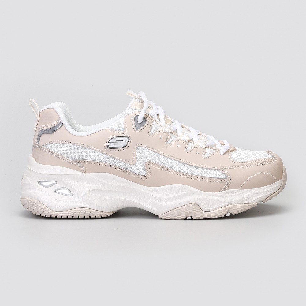 Кроссовки женские Skechers D Lites 4.0 бежевые 149491 NAT изображение 2