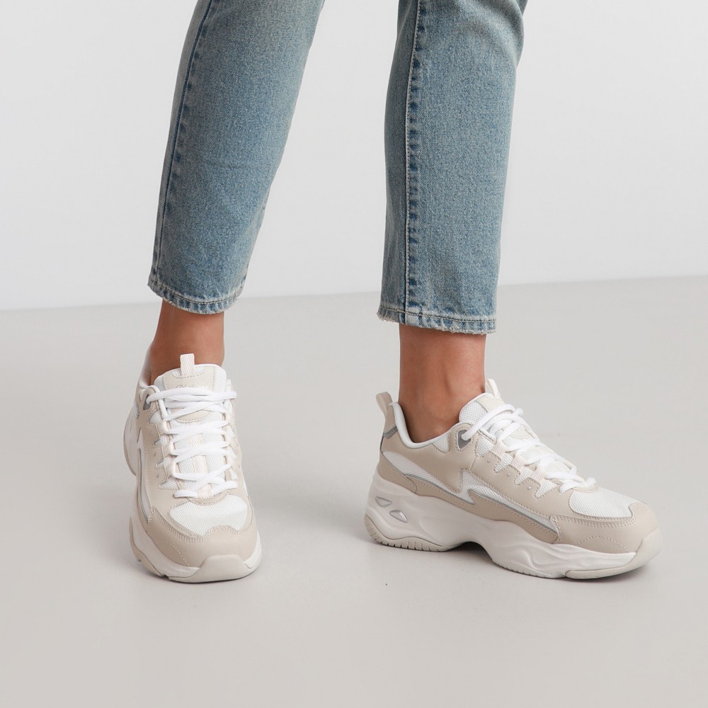 Кроссовки женские Skechers D Lites 4.0 бежевые 149491 NAT изображение 5