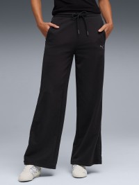 Брюки женские Puma HER Comfort High-Waist Wide Leg Pants TR черные 69188901 изображение 2