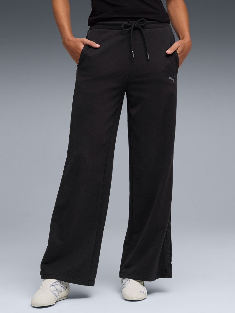 Брюки женские Puma HER Comfort High-Waist Wide Leg Pants TR черные 69188901 изображение 2
