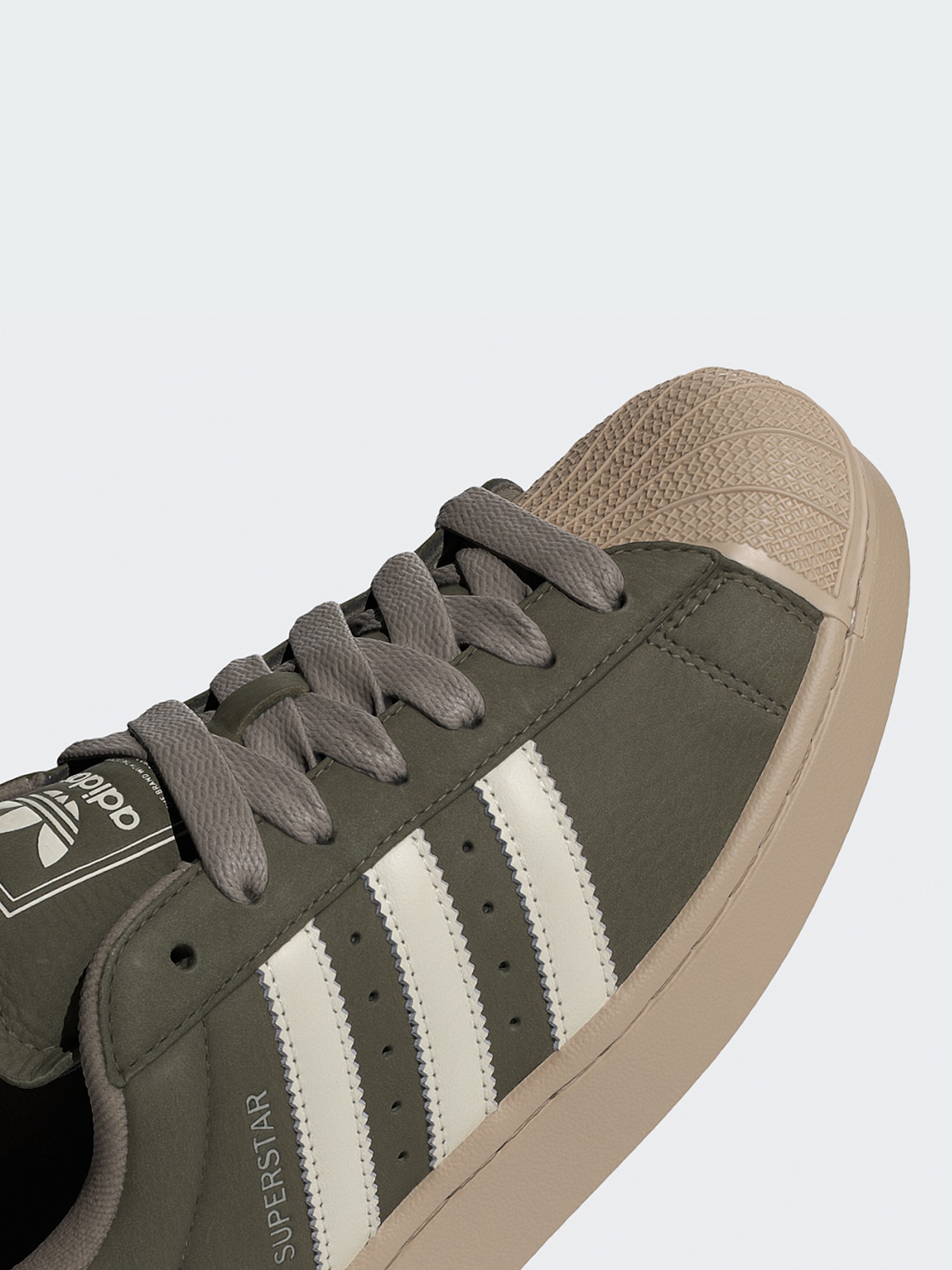 Кроссовки мужские Adidas SUPERSTAR II хаки IH9315 изображение 5