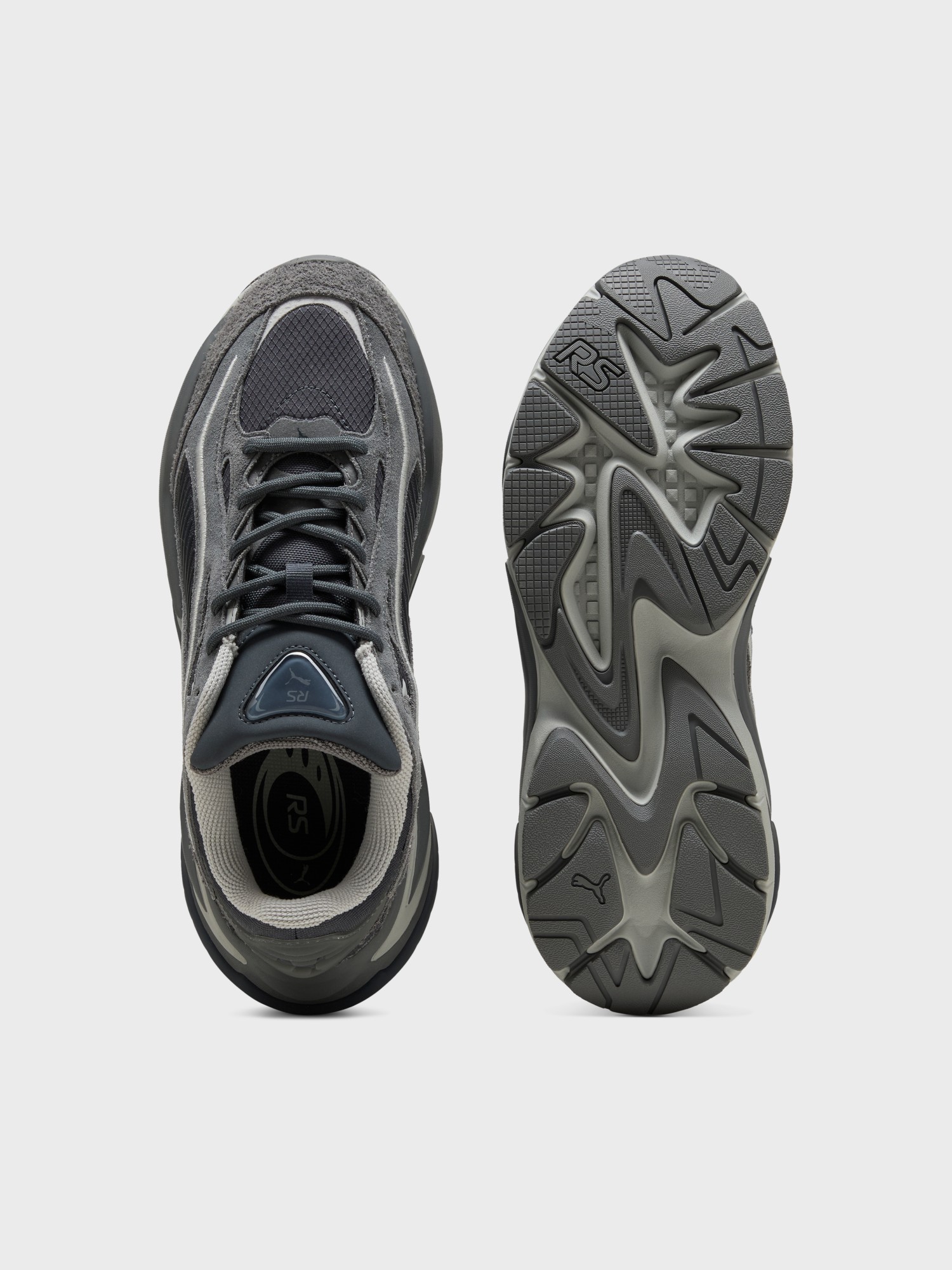 Кроссовки мужские Puma RS Surge Hairy Suede графитовые 40432705 изображение 7