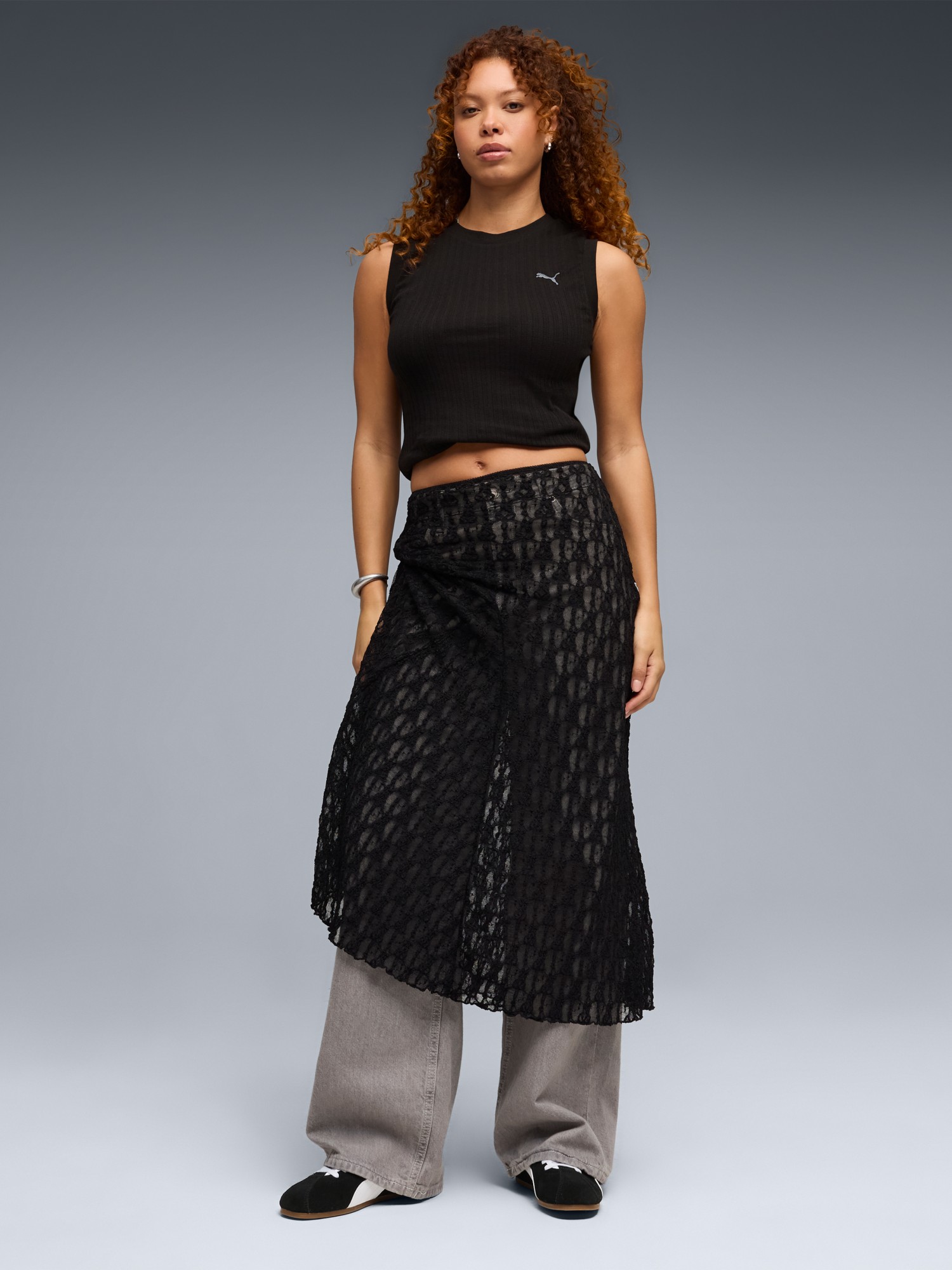 Майка жіноча Puma HER Comfort Tank чорна 69189301 изображение 4