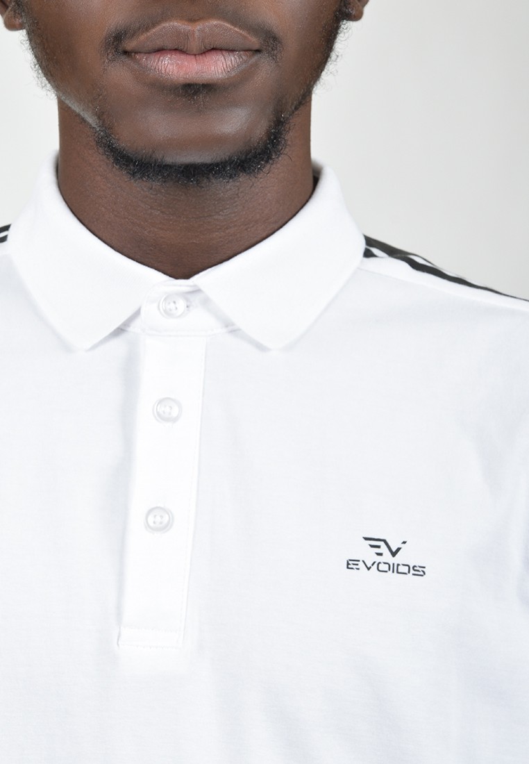 Поло чоловіче Evoids Ferro біле 552119-100  изображение 3