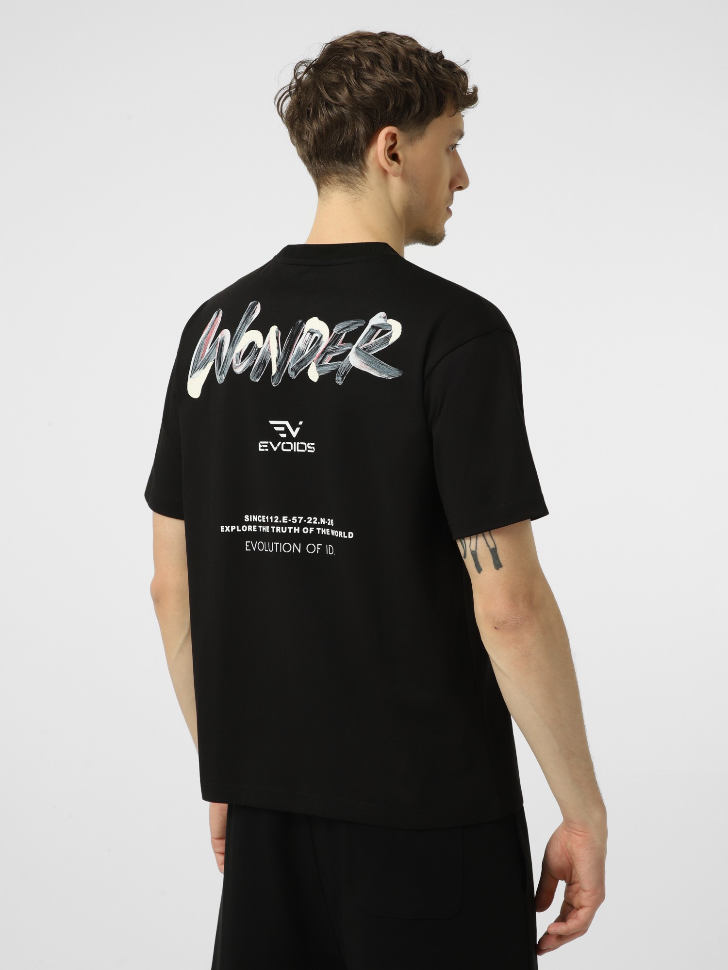 Футболка чоловіча Evoids Muse чорна 622604-010 изображение 3