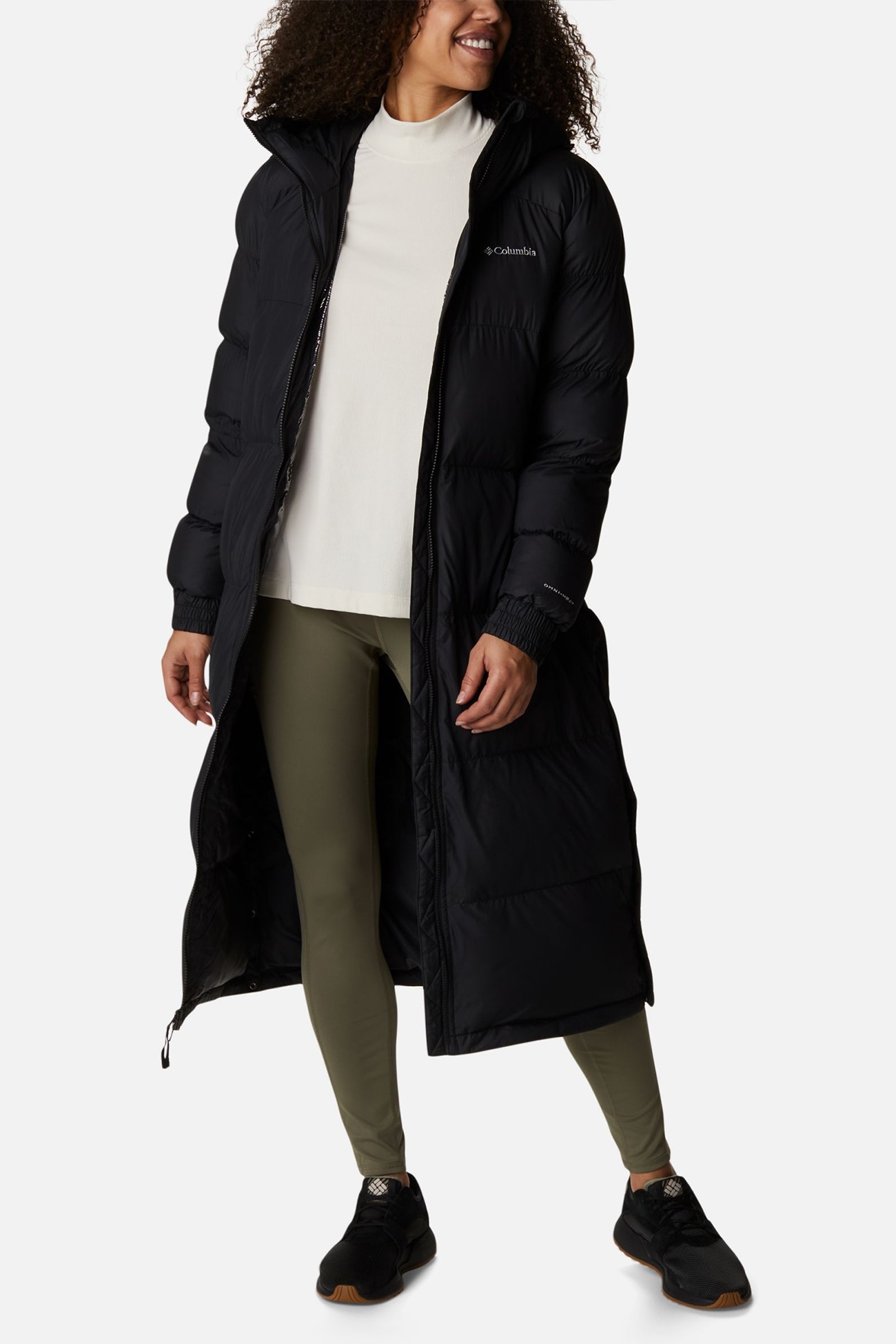  Полупальто женское Columbia Pike Lake™ Long Jacket черное 1976201-010 изображение 3