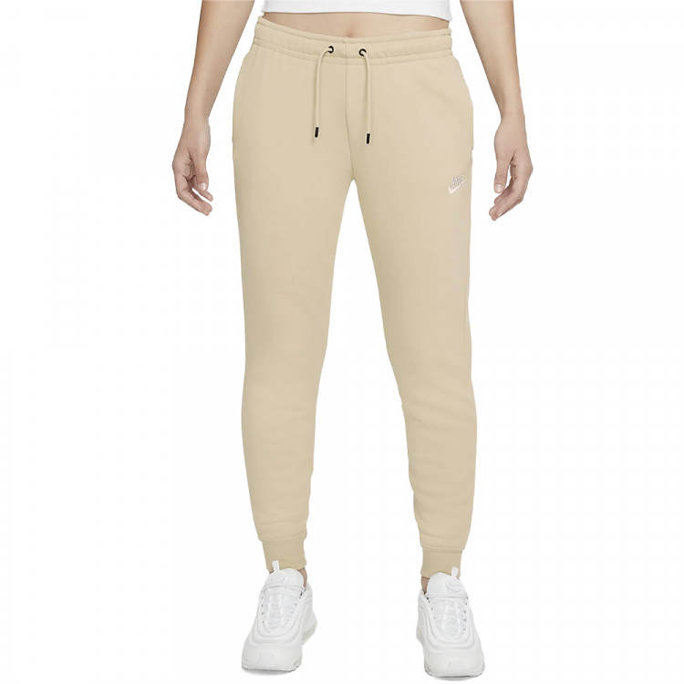 Штани жіночі Nike Sportswear Essential Women's Fleece Pants бежеві BV4095-206  изображение 1